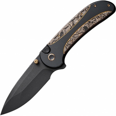 We Knife Zizzit With Copper Foil Carbon Fiber Inlay