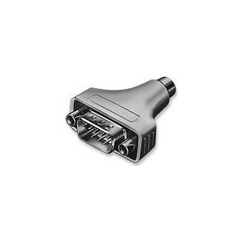 PremiumCord Manhattan 200851 кабелен преобразувател мъжко/женско PS/2 DB9 Черен (rm-1) (rm-1)