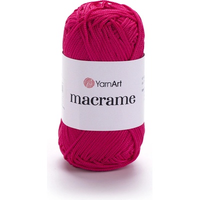 Yarn Art příze Macrame_M163 červená