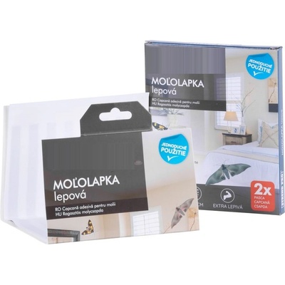 Капан лепило за молци и други насекоми - 2 броя