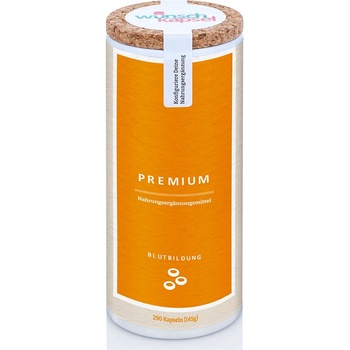 Wunschkapsel Кръвообразуване 290 капсули | Wunschkapsel (WK_PREMIUM_BLUTBILDUNG)