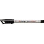 STABILO Безалкохолен маркер, OHP, 0, 7 mm, STABILO "OHPen F", черен 852/46 (852/46)