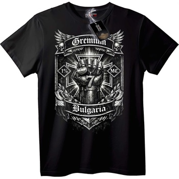 NOONEBRAND Тениска Gremium 1% МС България - S, Black