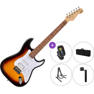 PSD Guitars STC-100-HSS Standard SET Сунбурст Електрическа китара