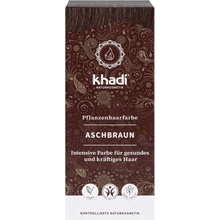 Khadi rostlinná barva na vlasy Henna POPELAVĚ HNĚDÁ 100 g