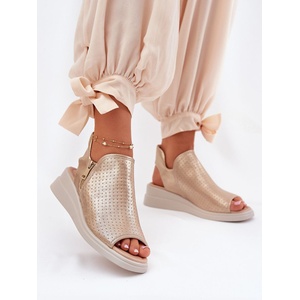 Step in style Дамски сандали на платформа и ток модел 211946 Step in style