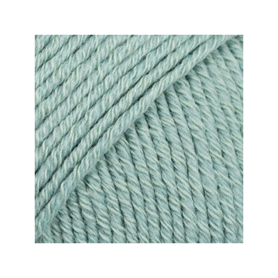 DROPS Cotton Merino Barva: Šedozelená uni 29