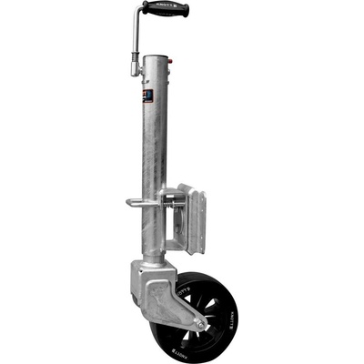 Otočné oporné koleso KNOTT TK57 s rukoväťou 500 kg 57 mm 710-1010 mm