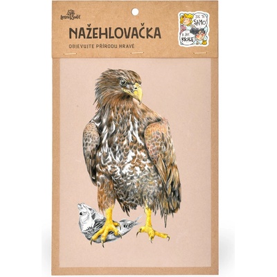 Nažehlovačka Lesní svět M Nažehlovačka M: Orel