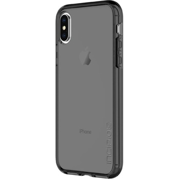 Incipio Octane Pure Case - удароустойчив хибриден кейс за Apple iPhone XS, iPhone X (прозрачен-черен)