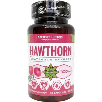 Cvetita Herbal Hаwthorn 300 mg [60 капсули]