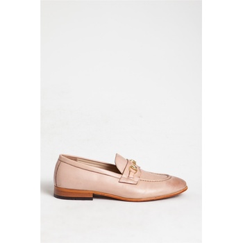 Jacket Club Мъжки обувки от естествена кожа - Светлорозови #318112 (318112_Бежов)