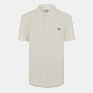 Lacoste Блуза с яка Lacoste Men's Slim Fit Short Sleeve Polo Shirt - Flour
