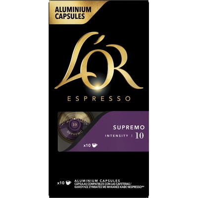 L'OR Supremo ALU kapsule do Nespresso 10 ks