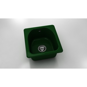 Image 1 of FAT Мивка Classic 217, Polymer marble, 09 Зелен гранит, с включен сифон