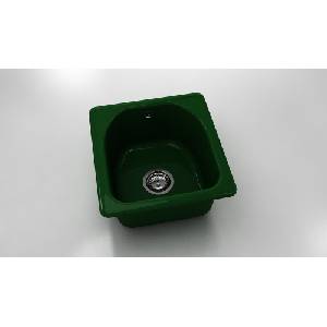 FAT Мивка Classic 217, Polymer marble, 09 Зелен гранит, с включен сифон Мивка за вграждане