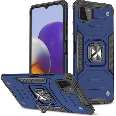 Wozinsky Калъф Wozinsky Ring Armor Kickstand, за Samsung Galaxy A22 4G, син (9111201944893)