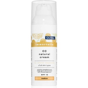 Olival Immortelle Natural хидратиращ СС крем SPF 12 цвят Medium 50ml