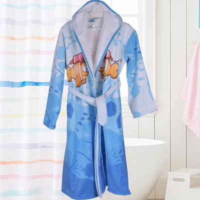 Png Панагюрище Детски халат за баня с принт морски герои