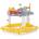 Chipolino, TOYS Проходилка 4 в 1 "Джоя Лукс" Зайчета (prjl01902ra)