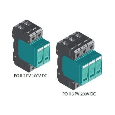 CB Elektro Prepäťová ochrana PO II 3 PV 200V DC (KIWA)