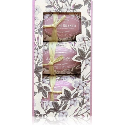 Castelbel White Jasmine твърд сапун подаръчен комплект 3x150 гр