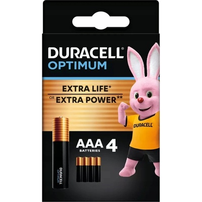 DURACELL Optimum AAA 4 ks 42391