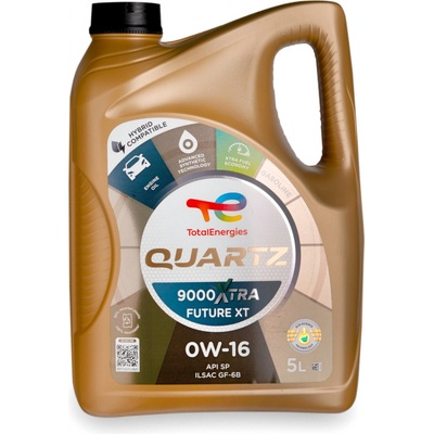 Total Quartz 9000 Xtra Future XT 0W-16 5 l