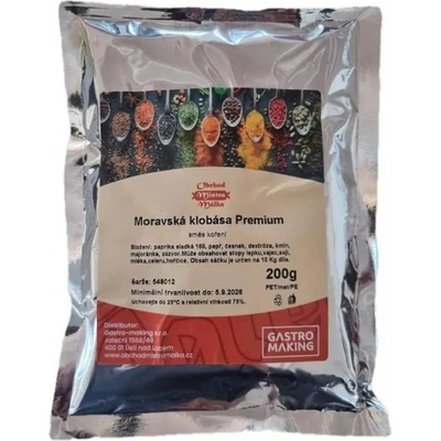 Mistr Málek Moravská klobása Premium 200 g
