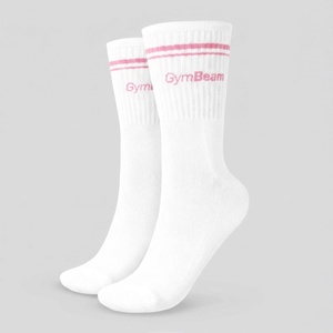 GymBeam Чорапи Crew Pink L