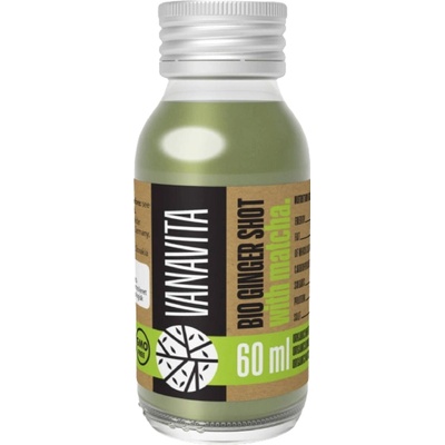 VanaVita Bio Ginger shot with matcha 60 ml