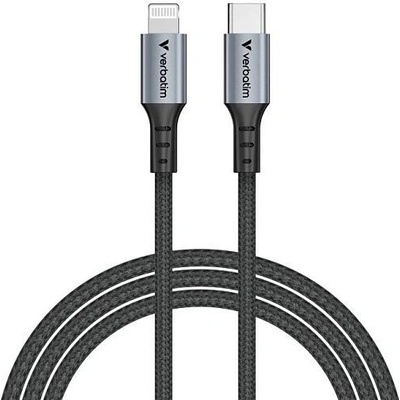Verbatim 31844 USB USB C samec - USB lightning samec, 60W, 1.2m, černý