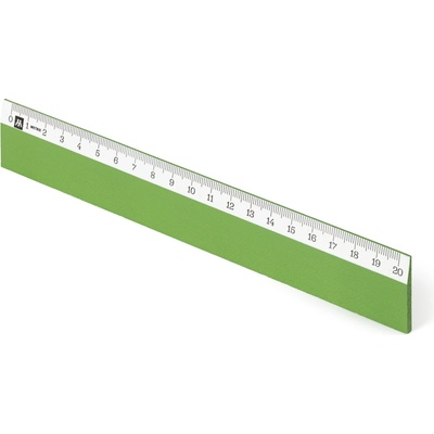 Metrie Scholar-W20HG Dřevěné pravítko zelené 20 cm