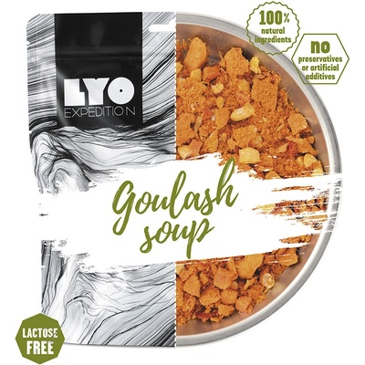 Lyo food Výdatná gulášová polievka s mäsom 500 g