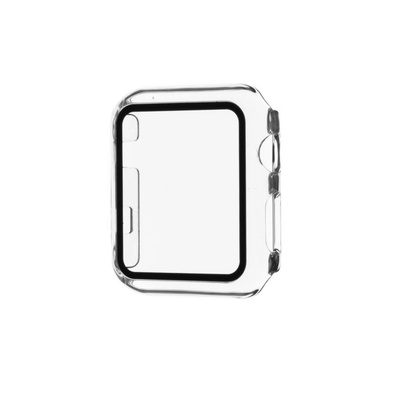 FIXED Защитен калъф със стъкло FIXED Pure, За Apple Watch 44 мм, Прозрачен (FIXPUW-434) (FIXPUW-434)