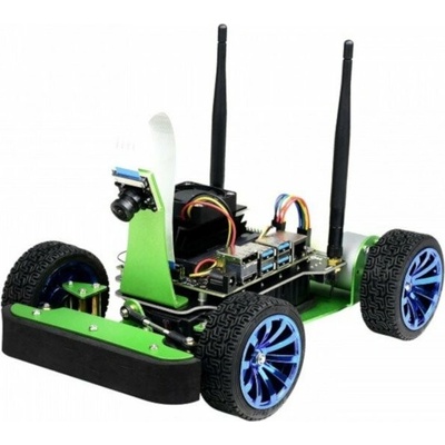 JetBot sada pro stavbu dvoukolové robotické platformy Al s kamerou DC pohonem a OLED displejem Waveshare 16909