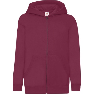 Dětská mikina s kapucí Classic Kids Jacket fuchsiová