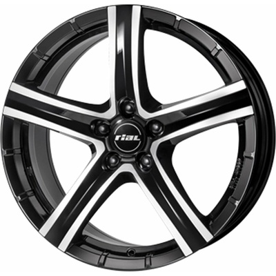 Rial QUINTO 9X19 5X150 ET50 black silver