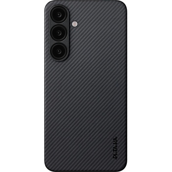 Image 1 of PITAKA Гръб Pitaka за Samsung S25 Plus, Black/Grey Twil, Ultra Slim