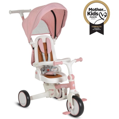 BYOX Триколка Compacto 4в1 розов (112481)