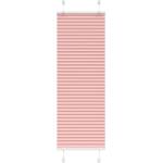 vidaXL Плисирана щора, розова, 50x100 см, ширина на плата 49, 4 см, полиестер (4015422)