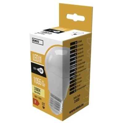 EMOS ZL4013 LED žárovka Basic | 11W E27 | 1055lm | 3000K