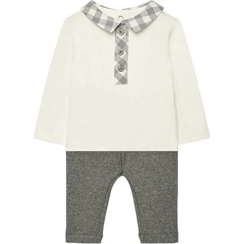 BOBOLI Knit set - Beige / Grey (Grey Vigore)