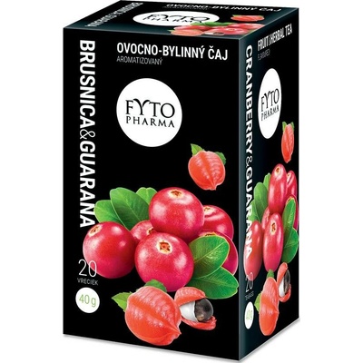 Fytopharma Ovocno bylinný čaj Brus. Guarana 20 x 2 g