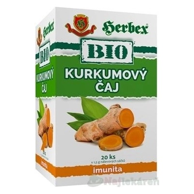 HERBEX BIO KURKUMOVÝ ČAJ