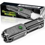 Leantoys Pocket Flashlight Tourist Waterproof 3 Modes Diode