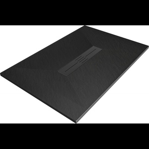 Mexen Toro правоъгълно корито SMC 140 x 70 cm, черно, с черен капак - 43707014-B (43707014-B)
