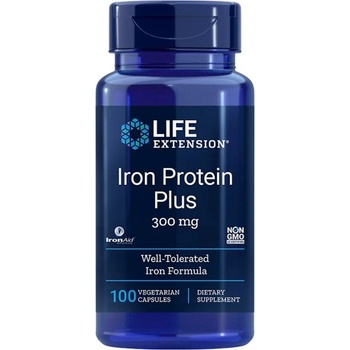 Image 1 of Life Extension Iron Protein Plus 300 mg [100 капсули]