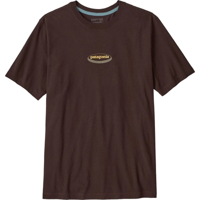 Patagonia Мъжка тениска Patagonia 95 Oval Logo T-Shirt - Den Brown: Heliotropic - размер XL (216-7985-0514)