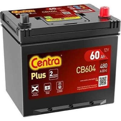 Centra Plus 12V 60Ah 390A CB604